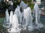 Ornamental Fountain In Bad Ischl Stock Photo