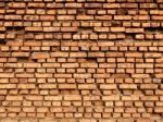 Background Of Vintage Red Brick Wall Pattern Texture Stock Photo