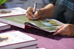 Book Signing Stock Photo