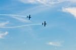 Raf Blades Flying Team Stock Photo