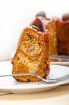 Chestnut Cake Bread Dessert Stock Photo