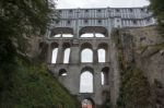 State Castle And Chateau Complex Of Cesky Krumlov Stock Photo