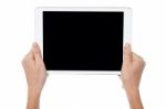 New Tablet Pc Is Out For Sale Stock Photo