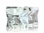 Foil Package Bag Stock Photo