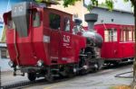 The Schafbergbahn Cog Railway In St Wolfgang Stock Photo