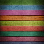 Abstract Colorful Wood Background Stock Photo