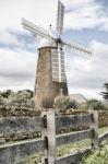 Callington Mill, Oatlands, Tasmania, Australia Stock Photo