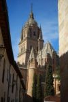 Alamanca Cathedral, Spain Stock Photo