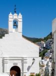 Casares, Andalucia/spain - May 5 : Church In Casares Spain On Ma Stock Photo