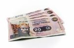 Scottish Banknotes Stock Photo