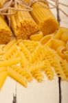 Bunch Of Italian Pasta Type Stock Photo