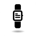 Watch Resolution Icon  Illustration Eps10 On White Background Stock Photo