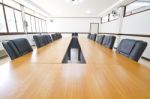 Conference Table Stock Photo