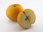 Asian Nashi Pears Stock Photo