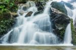 Mae Kampong Waterfall Stock Photo