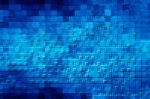 Blue Abstract Background Stock Photo