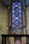 Interior View Of Canterbury Cathedral Stock Photo