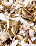 Dried Mushrooms Stock Photo