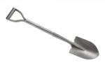 Shovel On White Background Stock Photo