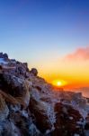 Sunrise On Deogyusan Mountains Covered With Snow In Winter,south Korea Stock Photo