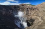 Creater Of Bromo Vocalno Stock Photo