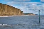 Jurassic Coastline At Lyme Regis Stock Photo