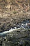 Cataract Gorge During The Day Stock Photo