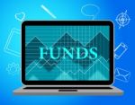 Funds Online Indicates Stock Market And Computing Stock Photo