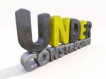 Under Construction Stock Photo