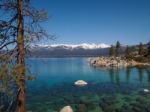 Landscape Of Lake Tahoe Stock Photo