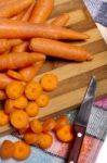 Bunch Of Carrots Stock Photo