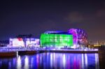 Seoul - August 3: Colorful Of Seoul Floating Island. It Is An Artificial Island Located In Han River. Photo Taken On August 3,2015 In Seoul, South Korea Stock Photo