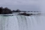 Beautiful Evening Photo Of The Niagara Falls Stock Photo