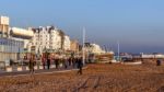 Brighton, East Sussex/uk - January 26 : View Of The Seafront In Stock Photo