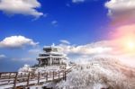 Deogyusan Mountains Is Covered By Snow In Winter,south Korea Stock Photo