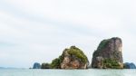 Landscape Khaotapu Or James Bond Island Stock Photo