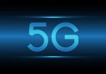 5g Technology Abstract Background Stock Photo