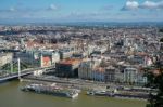 View From Fisherman's Bastion In Budapest Stock Photo