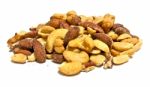 Mixed Nuts Stock Photo