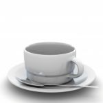 3d Rendering Cup Of Coffee Stock Photo