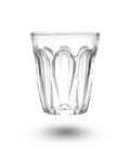 Empty Glass Isolated On A White Background Stock Photo