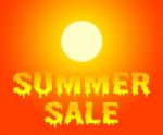 Summer Sale Retail Offer And Discount Promotions Stock Photo