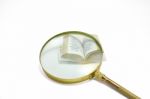 Magnifying Glass Stock Photo