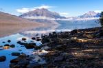 Lake Mcdonald Stock Photo