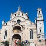 View Of Verona Cathedral Stock Photo