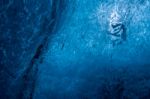 Crystal Ice Cave Near Jokulsarlon Stock Photo