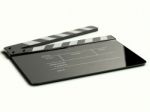 Clapperboard Stock Photo