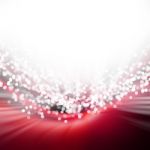 Red Abstract Background Stock Photo