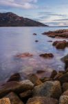 Coles Bay In Freycinet National Park Stock Photo