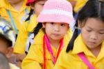 Primary Students Visit The Zoo, In The Jul 27, 2016. Bangkok Thailand Stock Photo